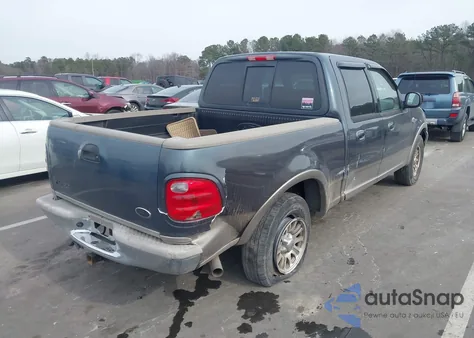 2002 Ford F-150 Lariat/Xlt из США, поврежденный, VIN 1FTRW07692KC99009